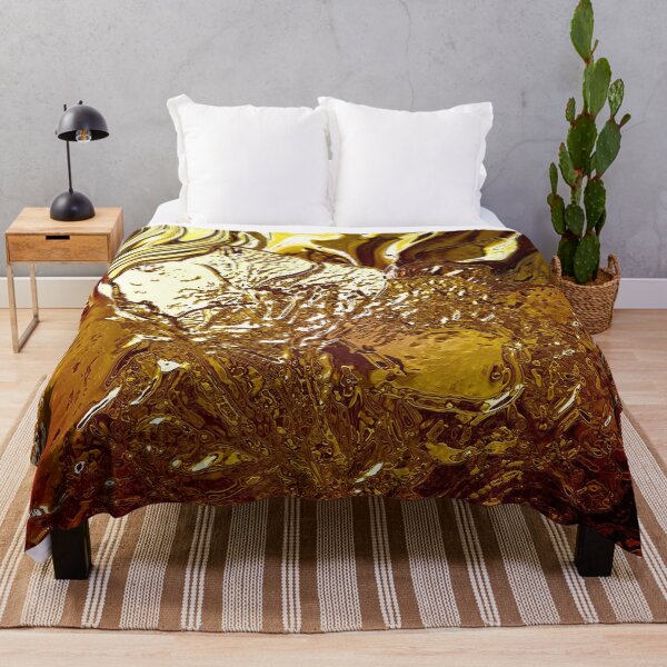 Item preview, Floral Ornament in Ocher and Golden designed and sold by mavicfe.