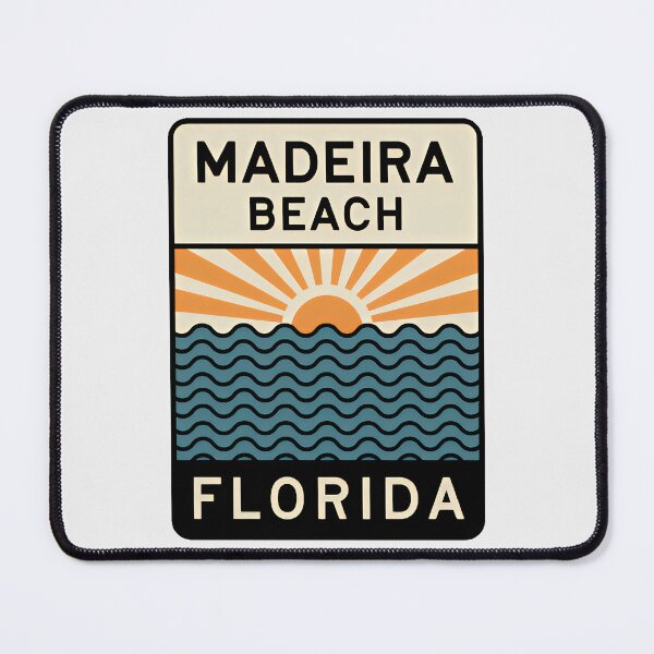 Item preview, Madeira Beach Florida - Sign designed and sold by TheOldMittenIllustrated.
