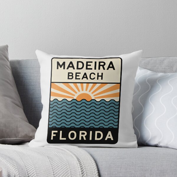 Item preview, Madeira Beach Florida - Sign designed and sold by TheOldMittenIllustrated.