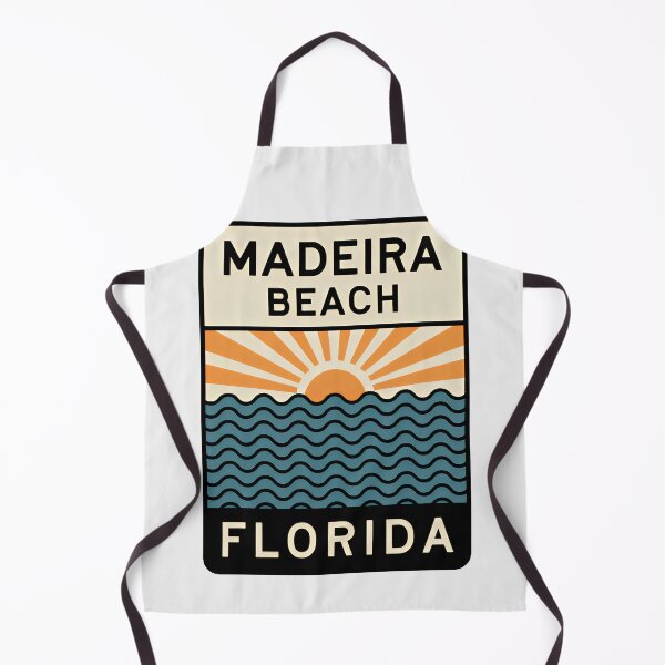 Item preview, Madeira Beach Florida - Sign designed and sold by TheOldMittenIllustrated.