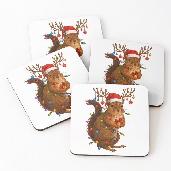 Item preview, Christmas Squirrel Lights, Family Christmas, Christmas Gift designed and sold by toongstudio.