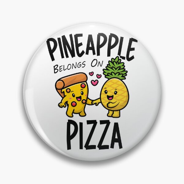 Item preview, Cute Pizza and Pineapple Love Is Love Kawaii designed and sold by JRRTs.