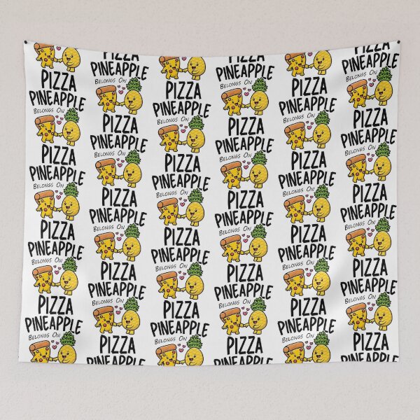 Item preview, Cute Pizza and Pineapple Love Is Love Kawaii designed and sold by JRRTs.