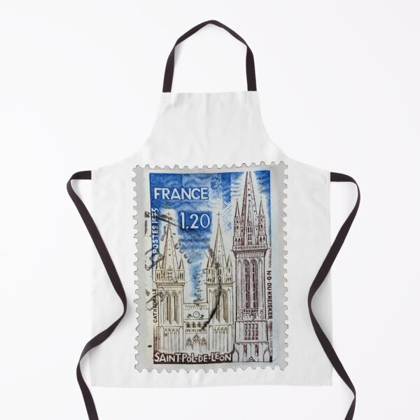 Item preview, Vintage Saint Pol De Leon French Postage Stamp designed and sold by red-amber65.
