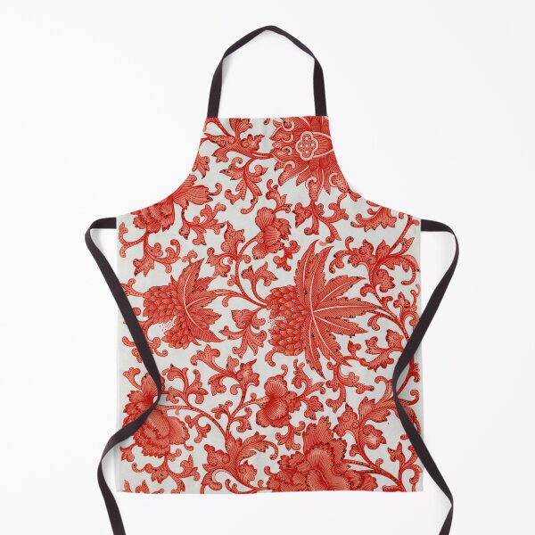 Item preview, Chinese Red Floral Pattern  designed and sold by mmikhaila.