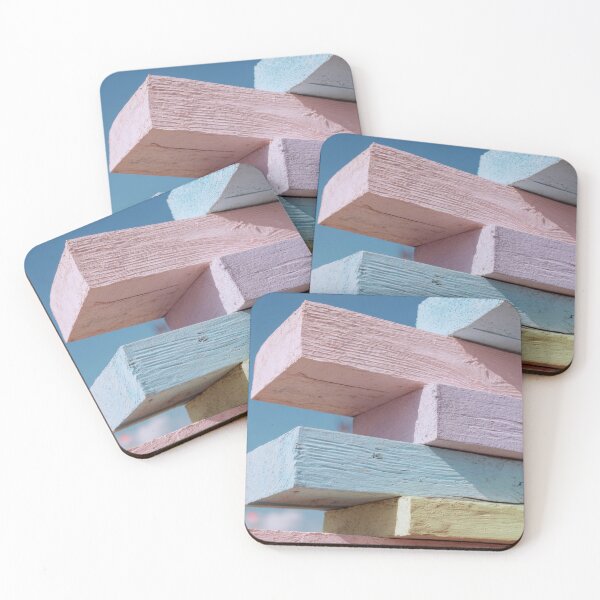 Item preview, Colorful wooden planks in light designed and sold by anytka.