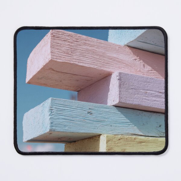 Item preview, Colorful wooden planks in light designed and sold by anytka.