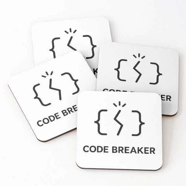 Item preview, Code Breaker Debugging Meme – Minimal Dev Humor Line Art designed and sold by techy-rrr.