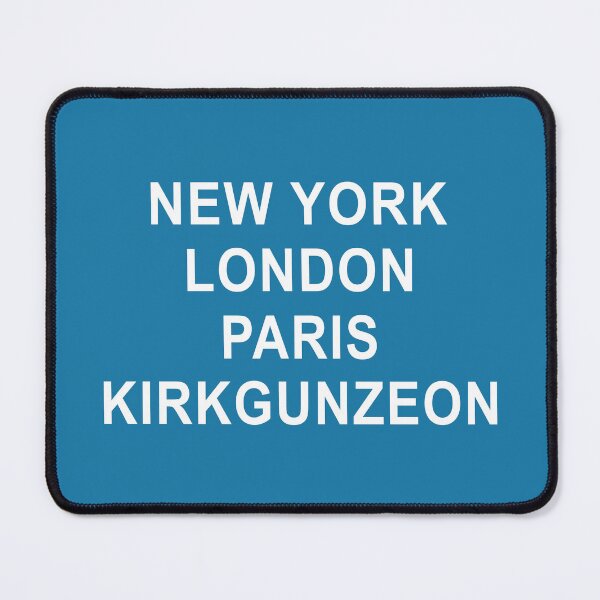 Item preview, New York, London, Paris, Kirkgunzeon designed and sold by Jeallan Designs.