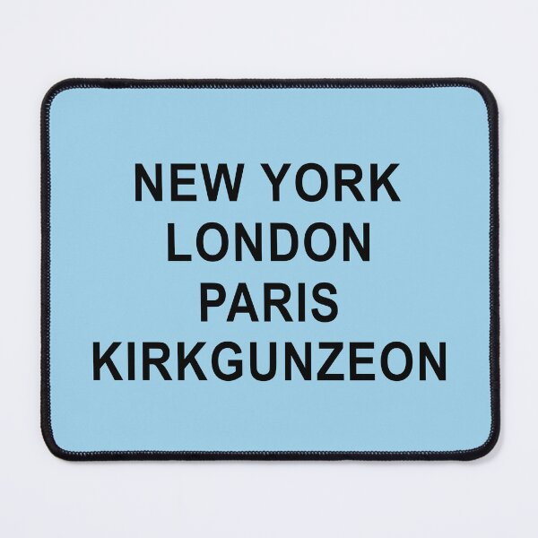 Item preview, New York, London, Paris, Kirkgunzeon designed and sold by Jeallan Designs.