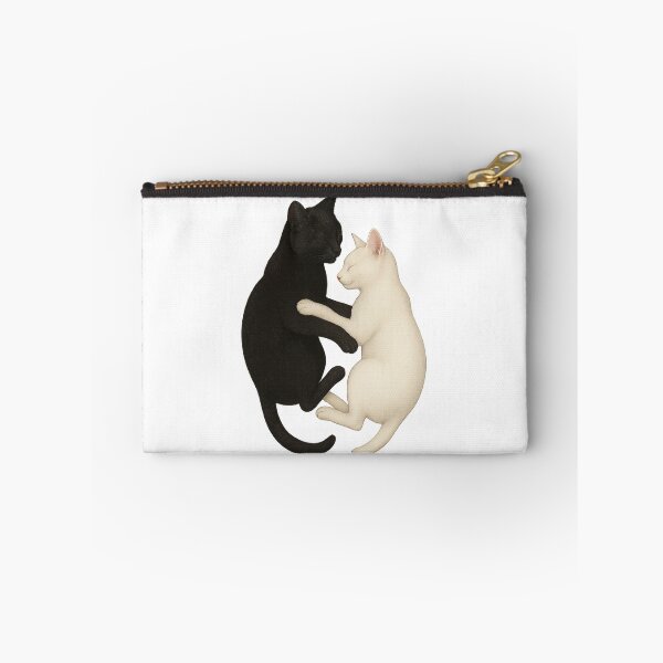 Item preview, Yin Yang Cats – Black and White Harmony Cats designed and sold by BloomOfDesign.