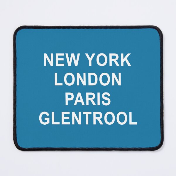 Item preview, New York, London, Paris, Glentrool designed and sold by Jeallan Designs.