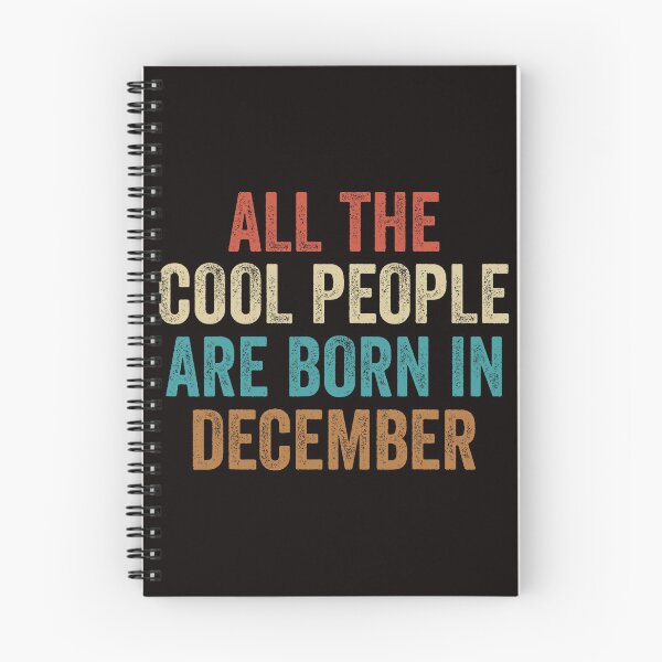 Item preview, Cool People Born In December Quote  designed and sold by torildorxop.