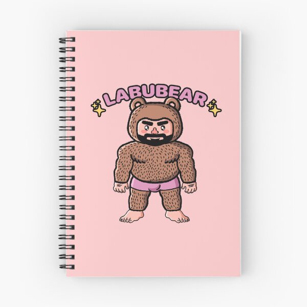 Item preview, LABUBEAR: Cute Hairy Gay Bear Pun | Labubu Parody, Bear Pride Art designed and sold by maledystopia.