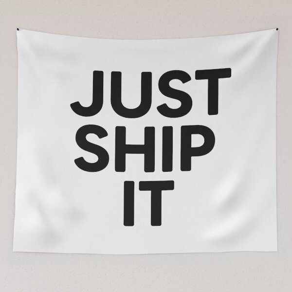 Item preview, Just Ship It designed and sold by techy-rrr.