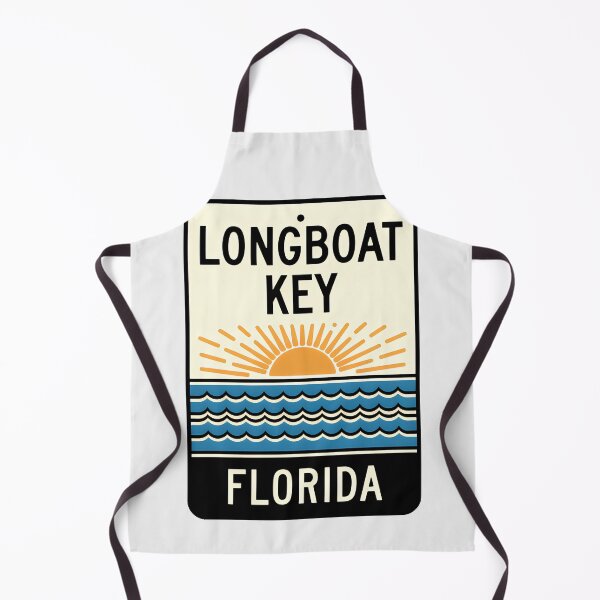 Item preview, Longboat Key Florida - Beach Sign designed and sold by TheOldMittenIllustrated.