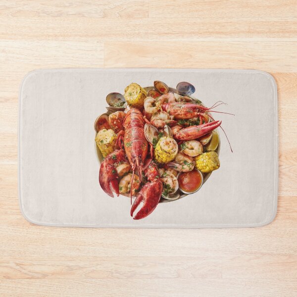 Item preview, Seafood Boil On a Plate designed and sold by Violet Peonies.