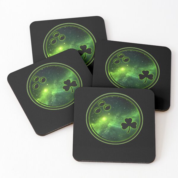 Item preview, Cosmic Bowling Cloverleaf Lucky Bowler Gift designed and sold by Animal-Replicas.