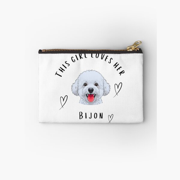 Item preview, This Girl Loves Her Bijon - Black Text designed and sold by AndysTeeShop.