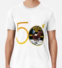Apollo 11: 50. Jahrestag Patch Premium T-Shirt