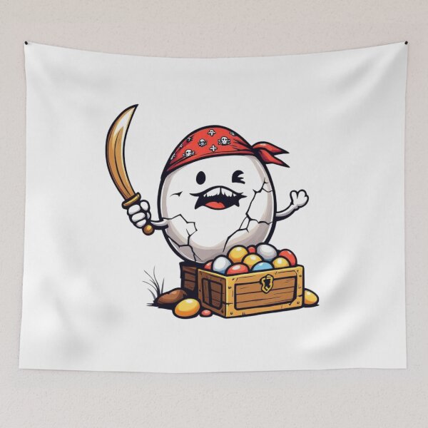 Item preview, Pirate Egg designed and sold by JNTCreator.