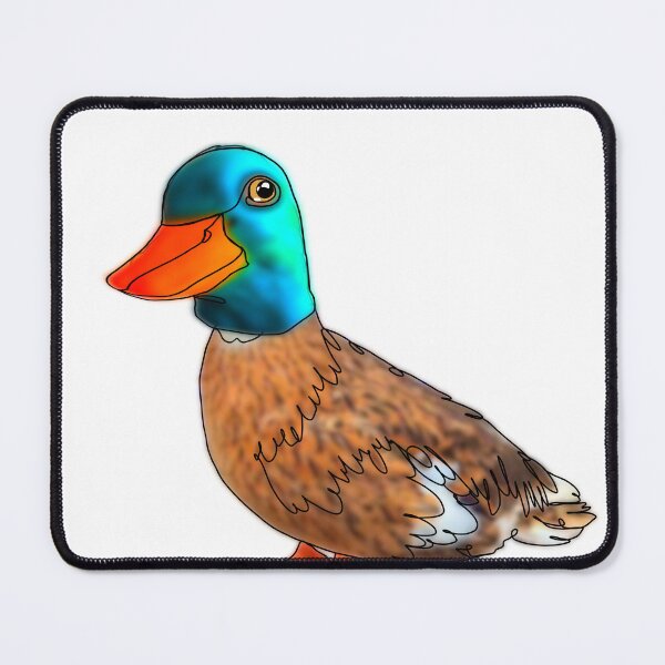 Item preview, Cute Duck in a mallard Duck Hat – animalzinhats designed and sold by Ashley’sAnimalz.