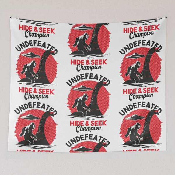 Item preview, Undefeated Hide & Seek Champion Mythical designed and sold by JRRTs.