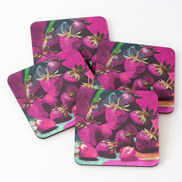 Item preview, Abstract strawberry designed and sold by kinpirks.