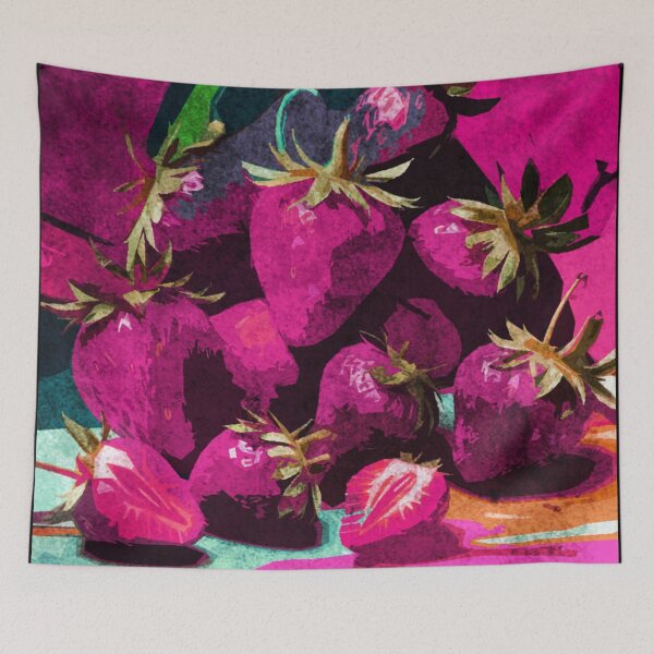 Item preview, Abstract strawberry designed and sold by kinpirks.