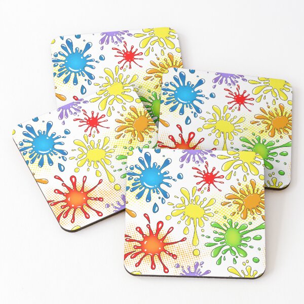 Item preview, 80s Cartoon Funky Splats designed and sold by Greenway Creations.