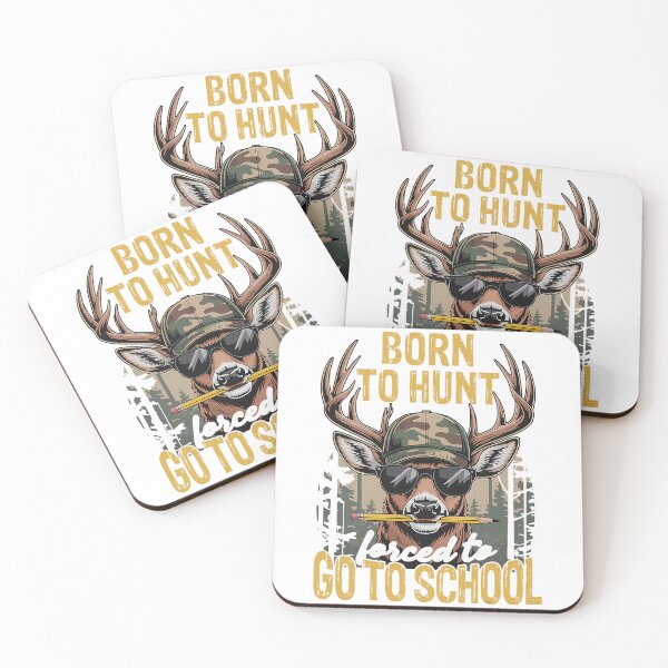 Item preview, Camo Deer Hunting Forced To Go School  designed and sold by cosettacir6382.