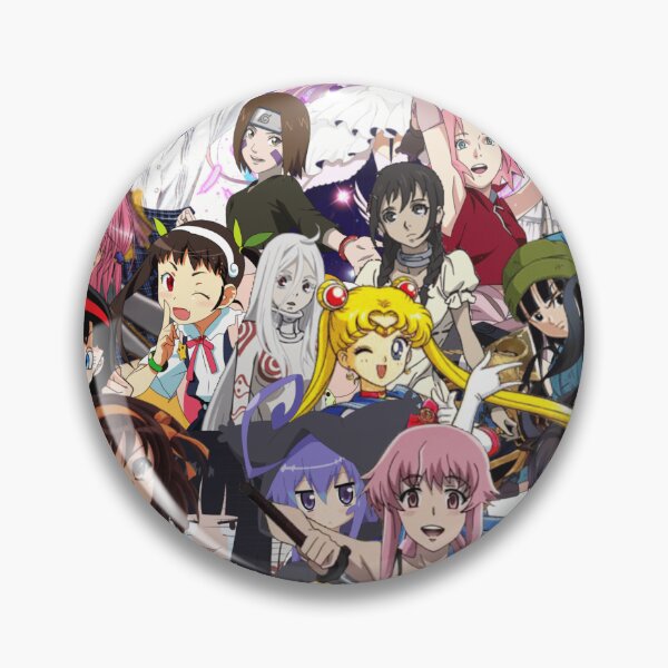 Item preview, Anime Female Collage  designed and sold by Harmonious Art.