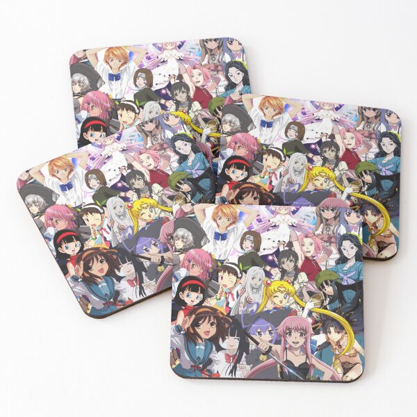 Item preview, Anime Female Collage  designed and sold by Harmonious Art.