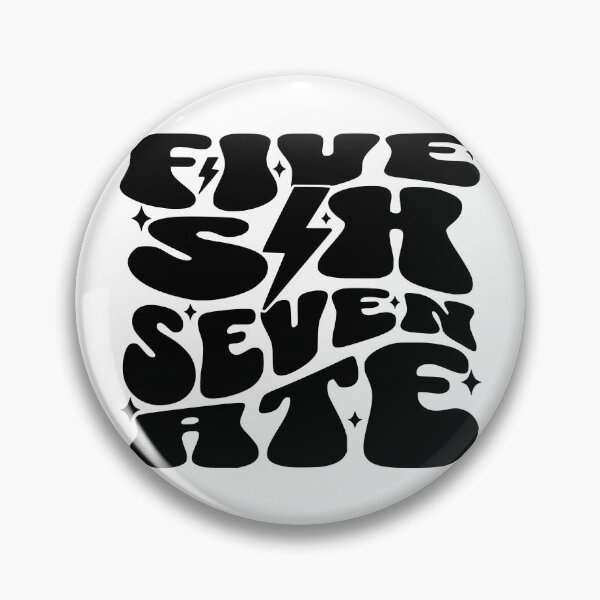 Item preview, Five Six Seven Ate designed and sold by FloraliteCo.