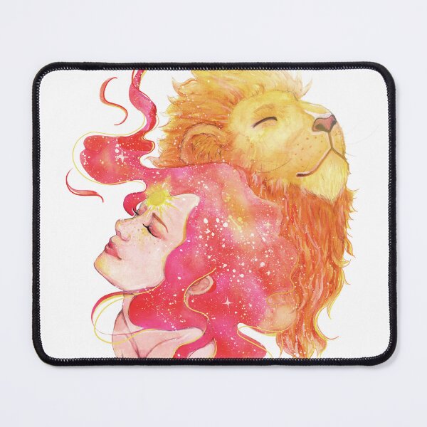 Item preview, Leo Zodiac Goddess - Woman & Lion designed and sold by Nai's goodie shop.