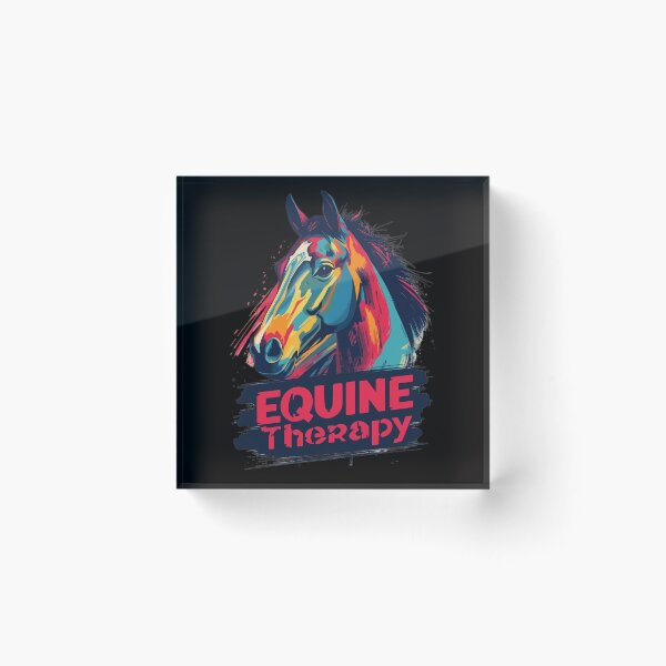 Item preview, Equine Therapy Horse Illustration designed and sold by HaarlemPinupParadise.