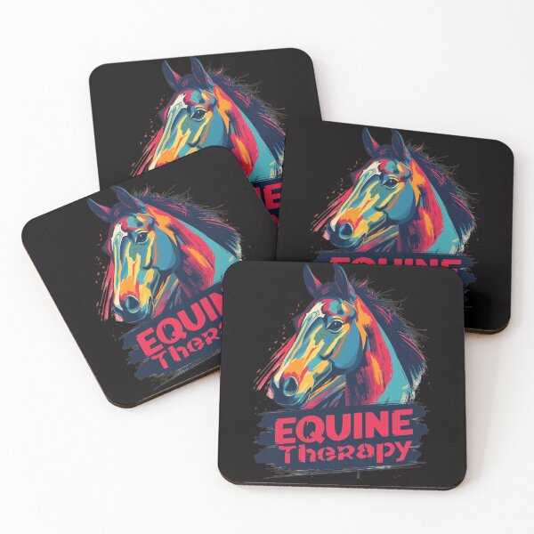 Item preview, Equine Therapy Horse Illustration designed and sold by HaarlemPinupParadise.