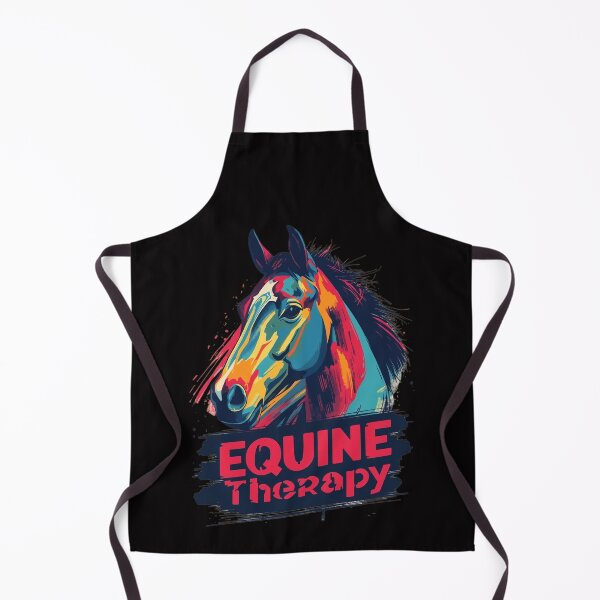 Item preview, Equine Therapy Horse Illustration designed and sold by HaarlemPinupParadise.