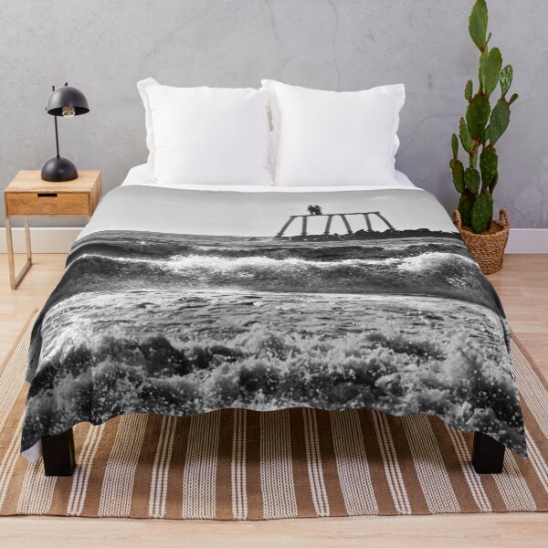 Item preview, Newbiggin by the Sea Artwork - Monochrome designed and sold by Violaman.