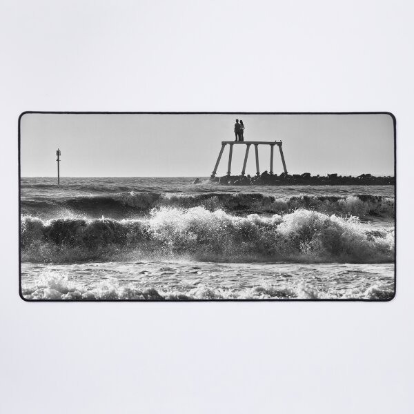 Item preview, Newbiggin by the Sea Artwork - Monochrome designed and sold by Violaman.