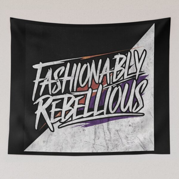 Item preview, Fashionably Rebellious – Urban lettering in a grunge look designed and sold by Bernd Friese.