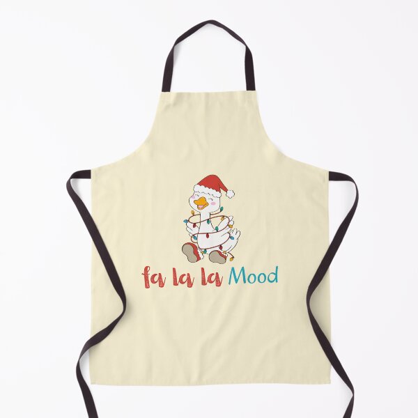 Item preview, Funny Christmas Goose Fa La La Mood designed and sold by Inkworksbyshery.