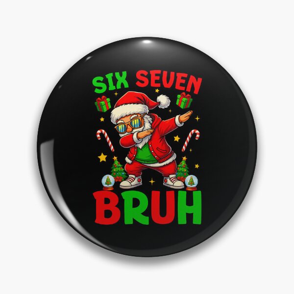 Item preview, Funny Six Seven Bruh Santa Dancing  designed and sold by clarabersetart.