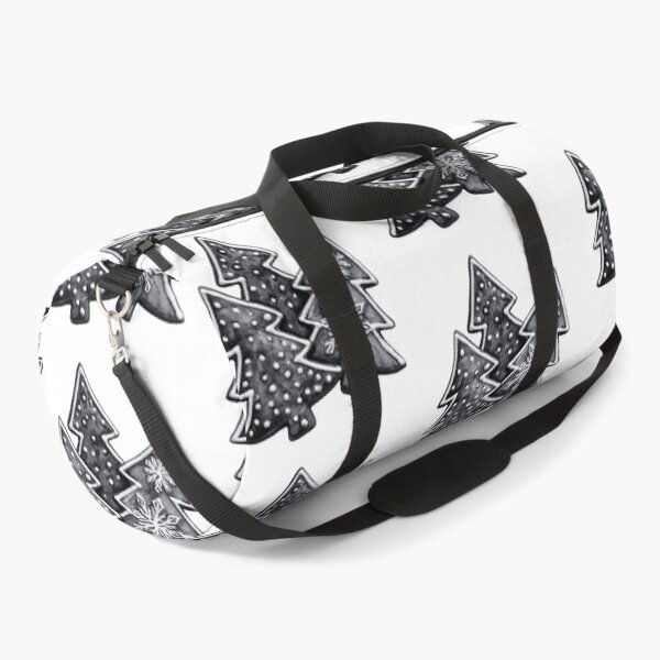 Item preview, Black and White Christmas tree cookies designed and sold by olenapetol.