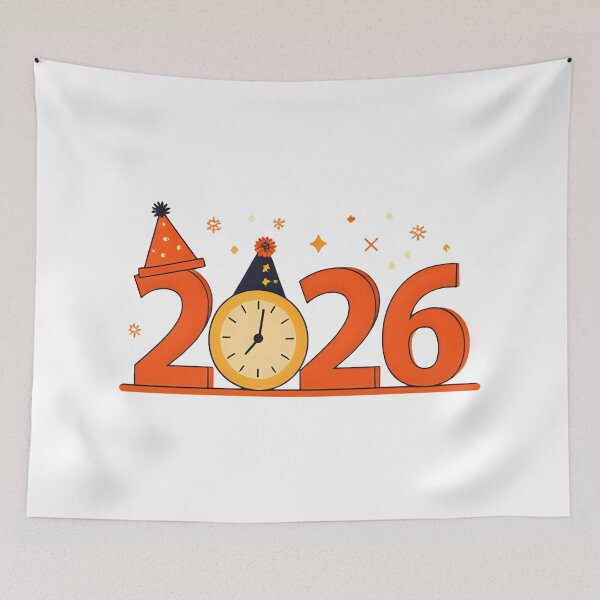 Item preview, New Year 2026 Odometer Party Hats designed and sold by OMAR-AMANY.