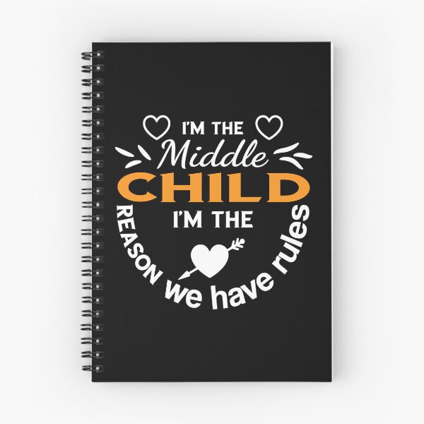 Item preview, Funny Middle Child Quote – "I'm the Middle Child, I'm the Reason We Have Rules" – Sibling Gift Idea designed and sold by karibov.