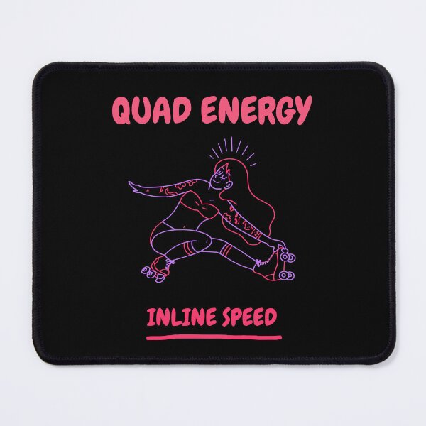 Item preview, Quad Energy. Inline Speed. – Roller Skating Girl  designed and sold by TalkTee Me.