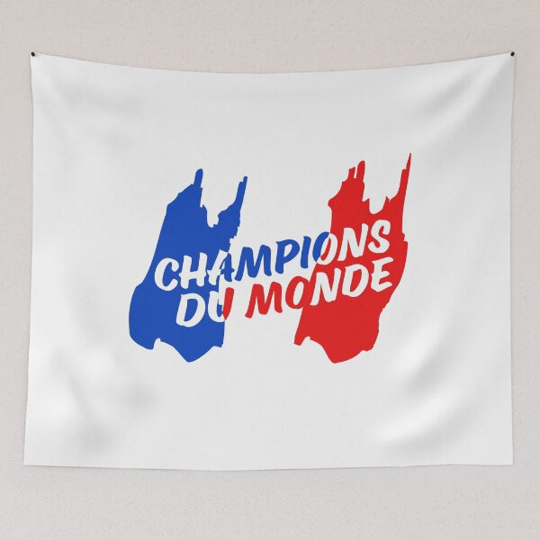 Item preview, Champions du Monde France Soccer designed and sold by AntiqueImages.