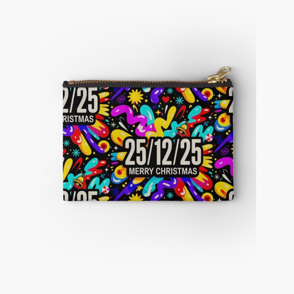 Item preview, Merry Christmas 25 12 25 Colorful Festive Explosion Design designed and sold by SplashTastic.