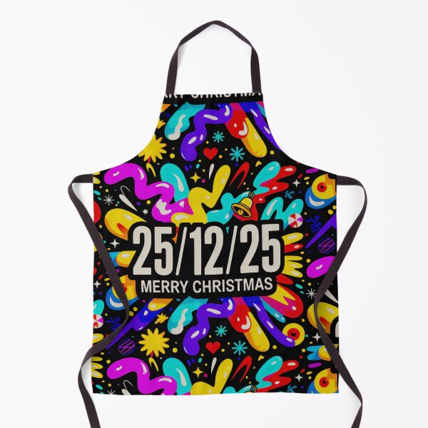 Item preview, Merry Christmas 25 12 25 Colorful Festive Explosion Design designed and sold by SplashTastic.